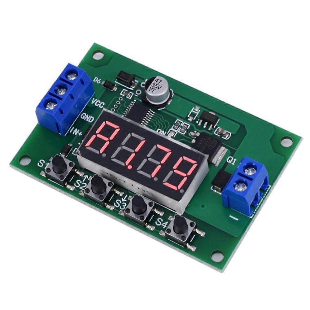 DC 12V LED Digital Cycle Time Delay Relay Module Trigger Delay Switch Countdown Timer Timming Relay Board 5pcs