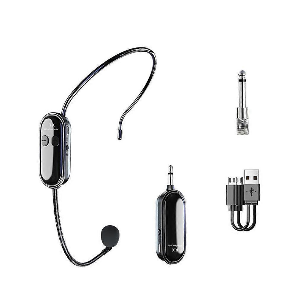 2.4G Wireless Microphone Headset Long Range 30M for Voice Amplifiers