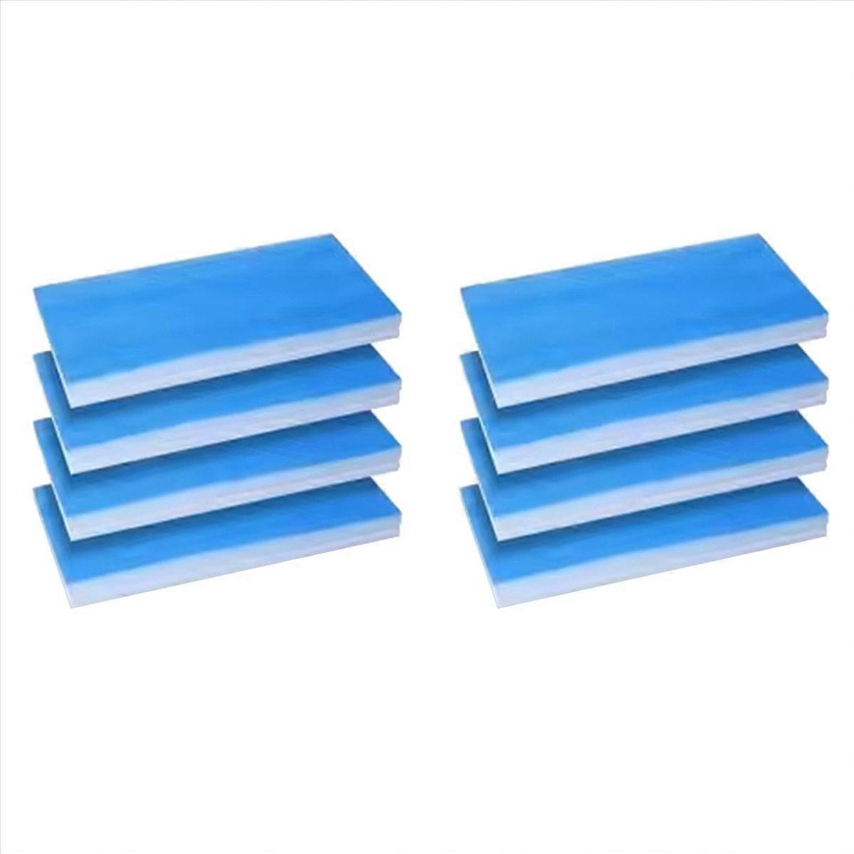 8Pcs Airbrush Hobby Airbrush Booth Filter Polyester Booth Replace Filter Fit for Master