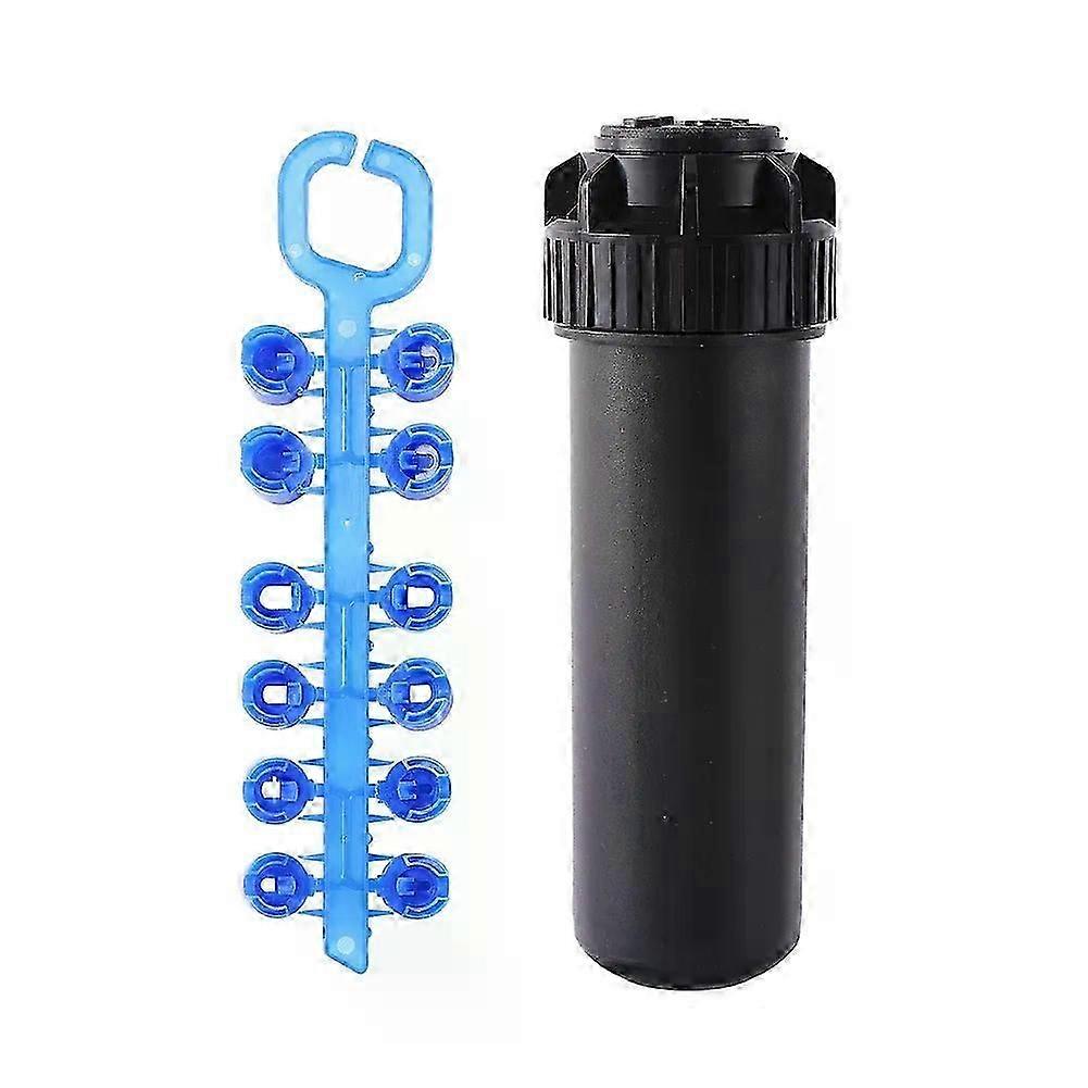 3/4 Female Thread Rotor Pop-up Sprinkler Gear Drive Lawn Sprinkler Head Part-Circle Pattern 40~360Adjustable 5004 Series