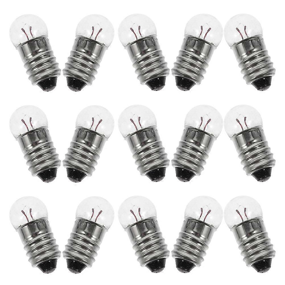 Small Lamp Bulb for Electrical Experiment with Mini Light Bulbs 20Pcs