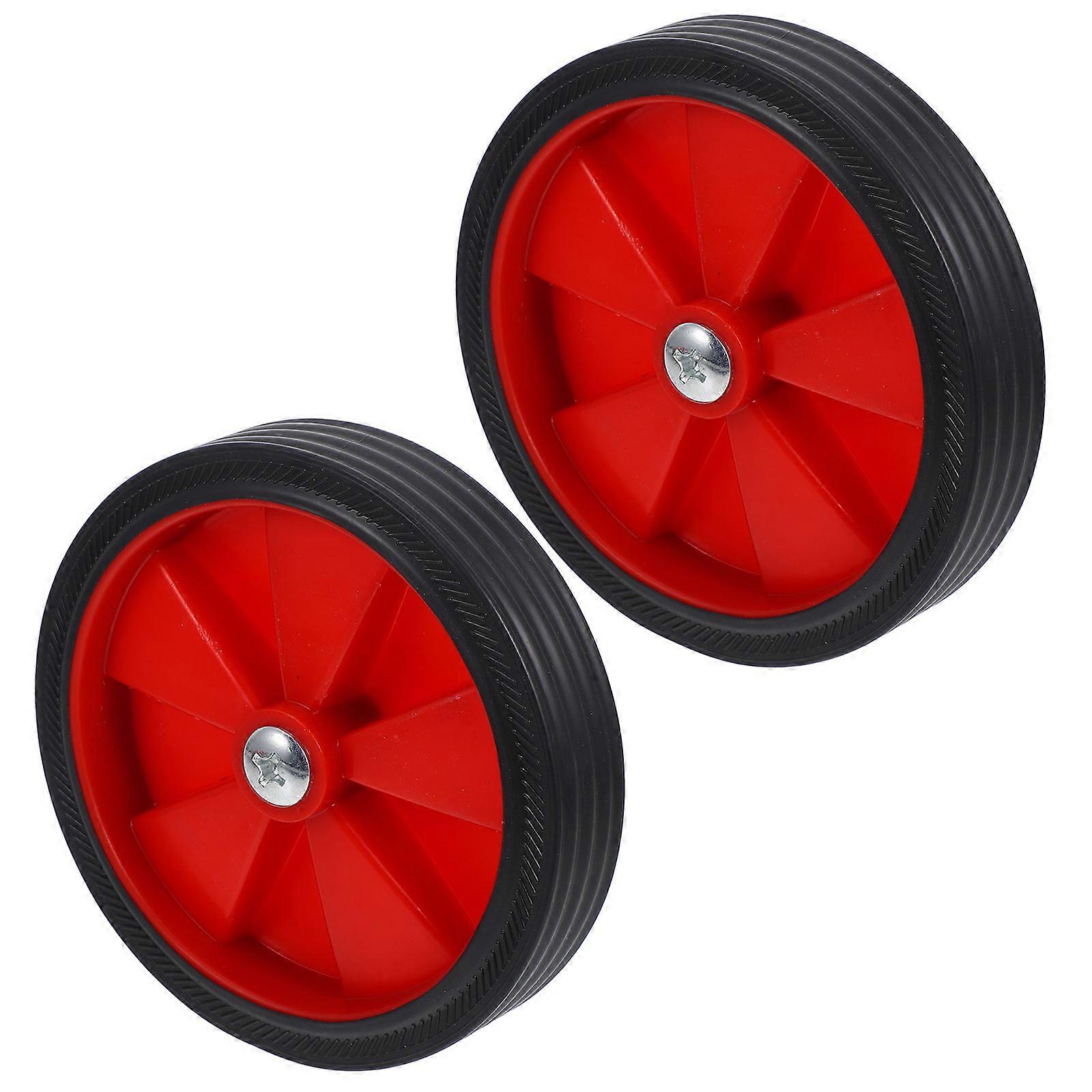 Air Compressor Wheels Plastic Heavy Duty Replacement Caster Wheel 2Pcs