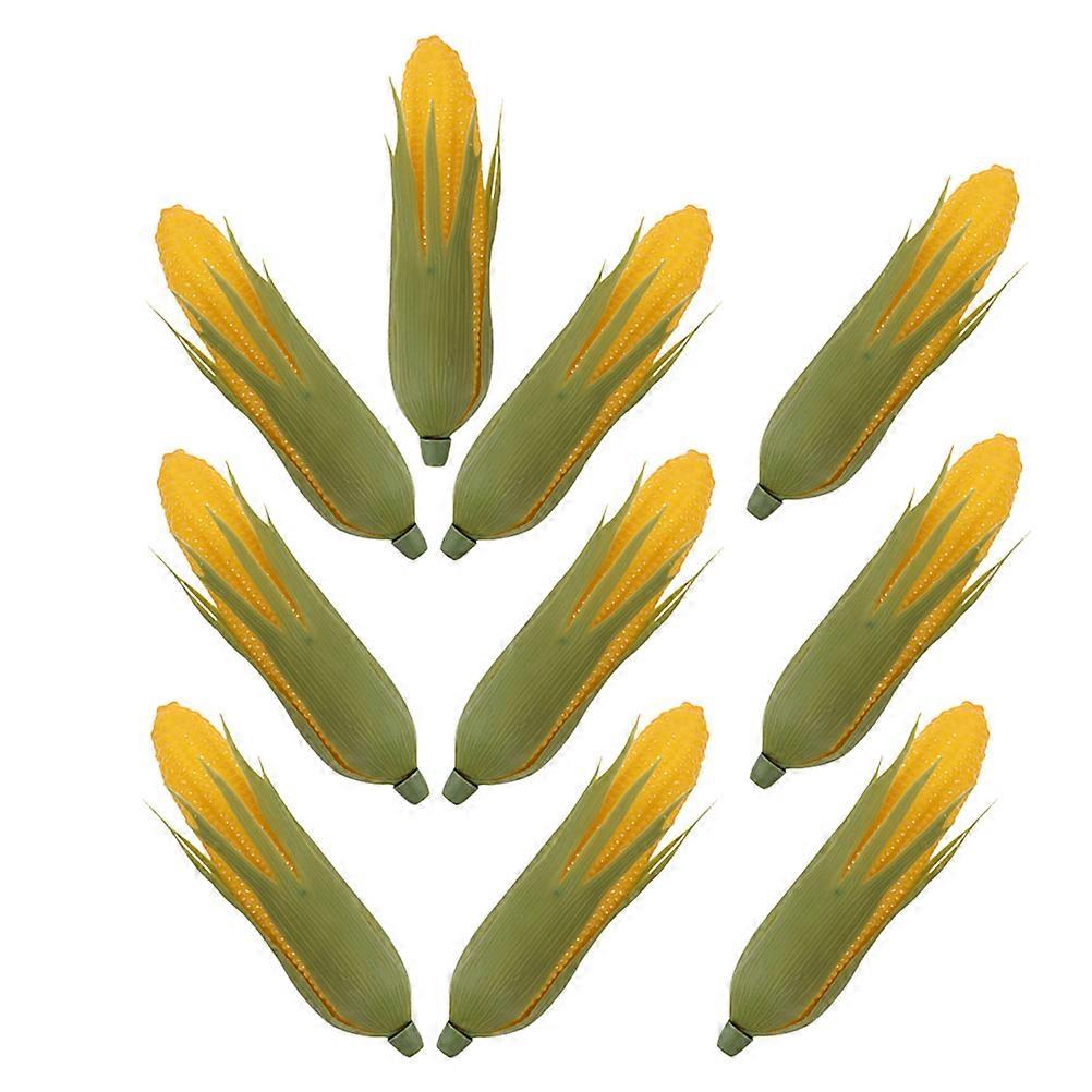 Artificial Corn Plastic Model for Display 30Pcs Realistic Fake Vegetable