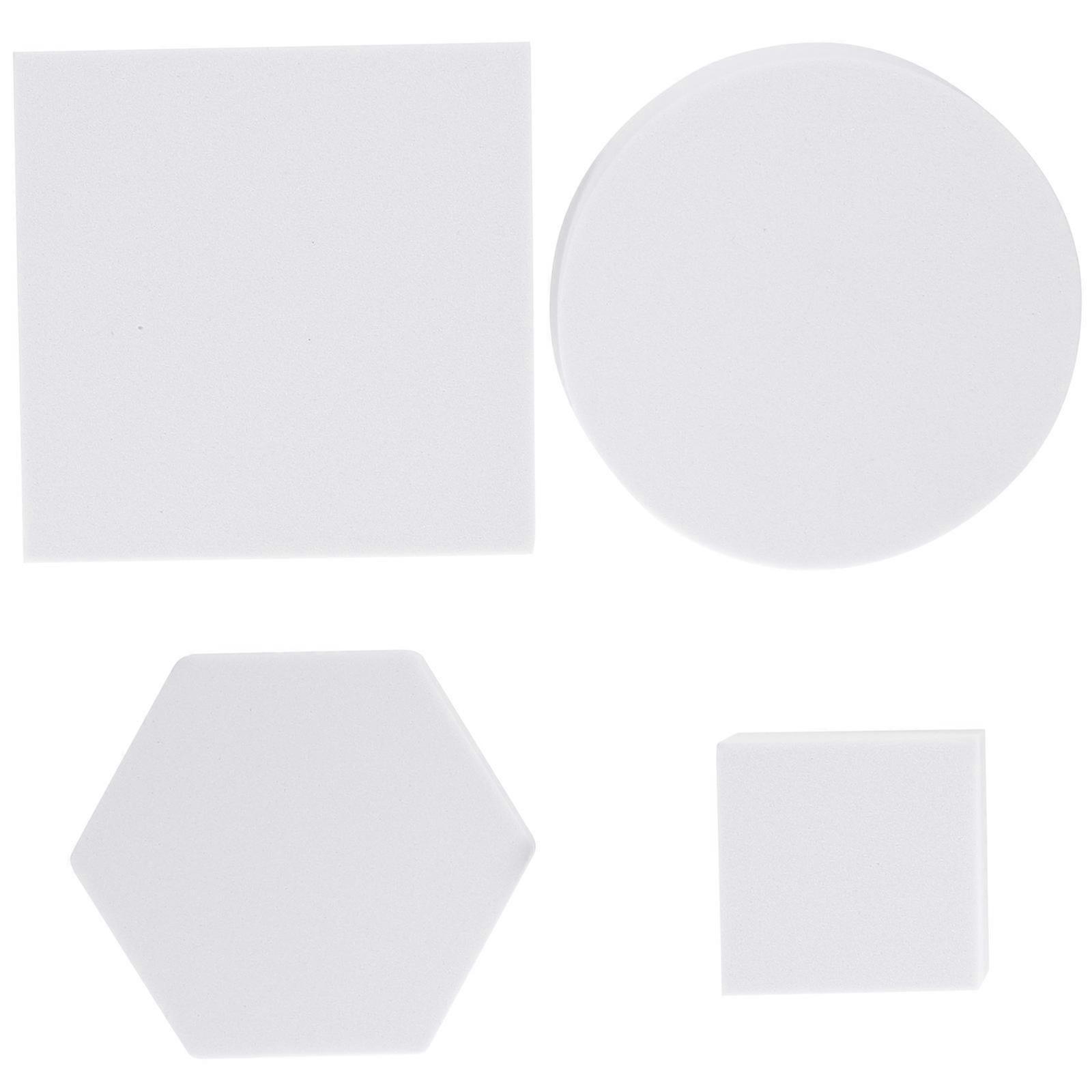 Geometric Cube Photo Props Foam for Makeup Photography 4Pcs Set