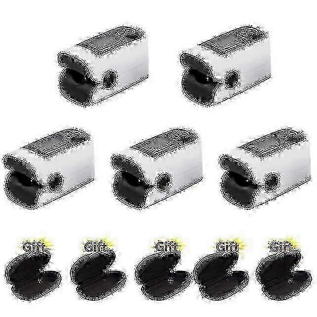 5-Pack Fingertip Pulse Oximeter - Blood Oxygen/Heart Rate Monitor For Home Health Tracking_1