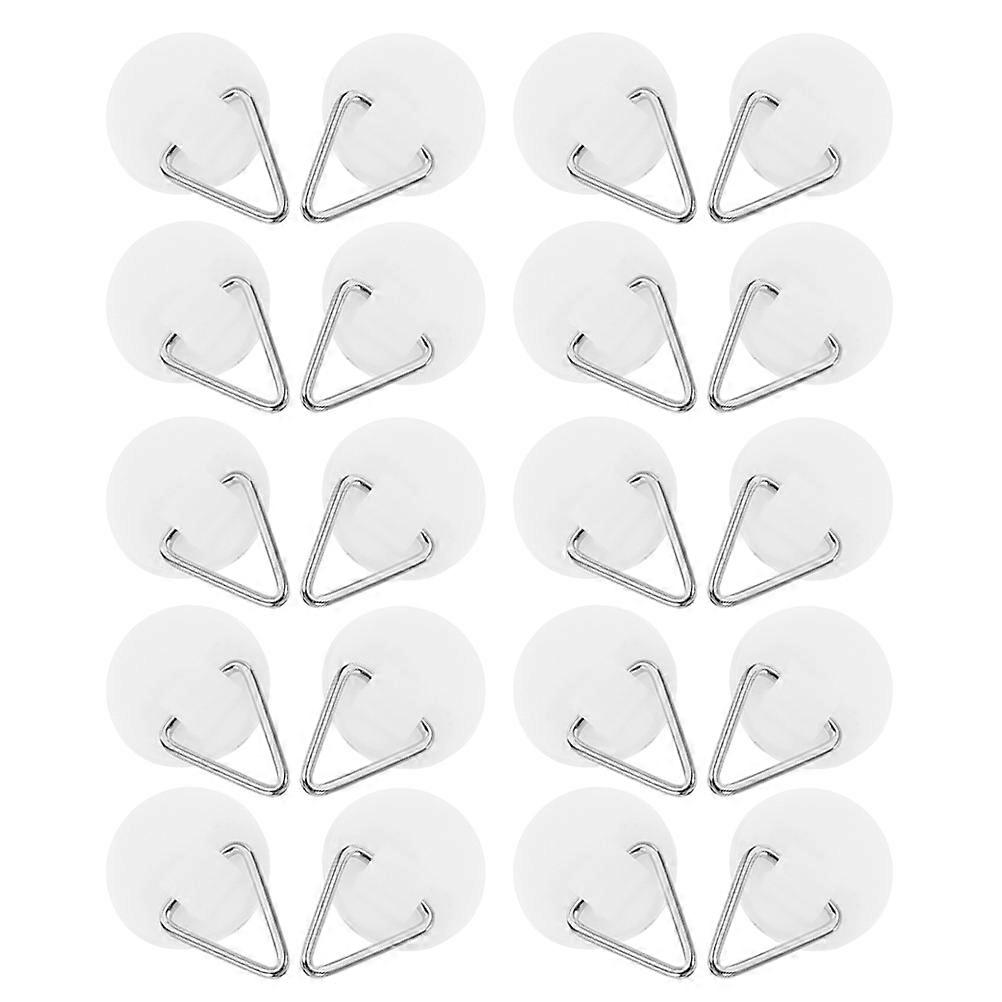 Adhesive Hooks for Picture Frames Self-Adhesive Plate Hangers for 40Pcs