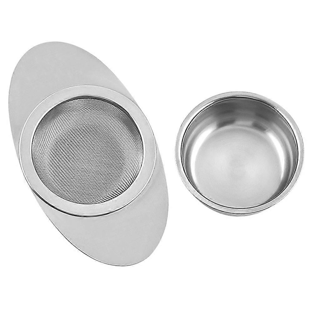 Tea Infuser Stainless Steel Tea Filter for Home Use Silver Mesh