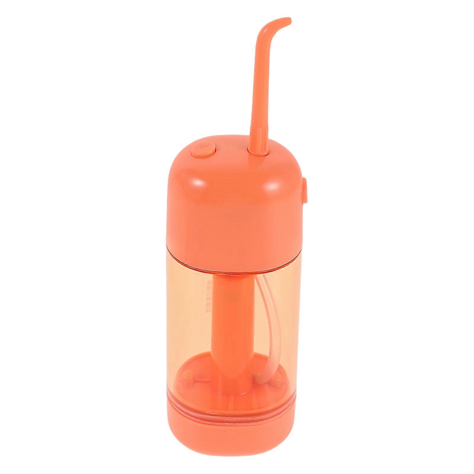 Manual Portable Water Flosser for Home Use 2Pcs Teeth Cleaning Irrigators