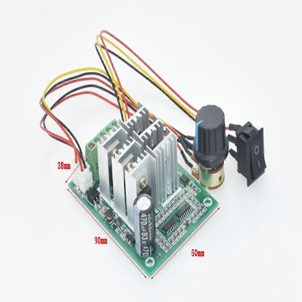 DC5-36V 15A Brushless Motor Controller High-Power Motor Driver Board Adjustable Speed Regulator for Drones, Robots