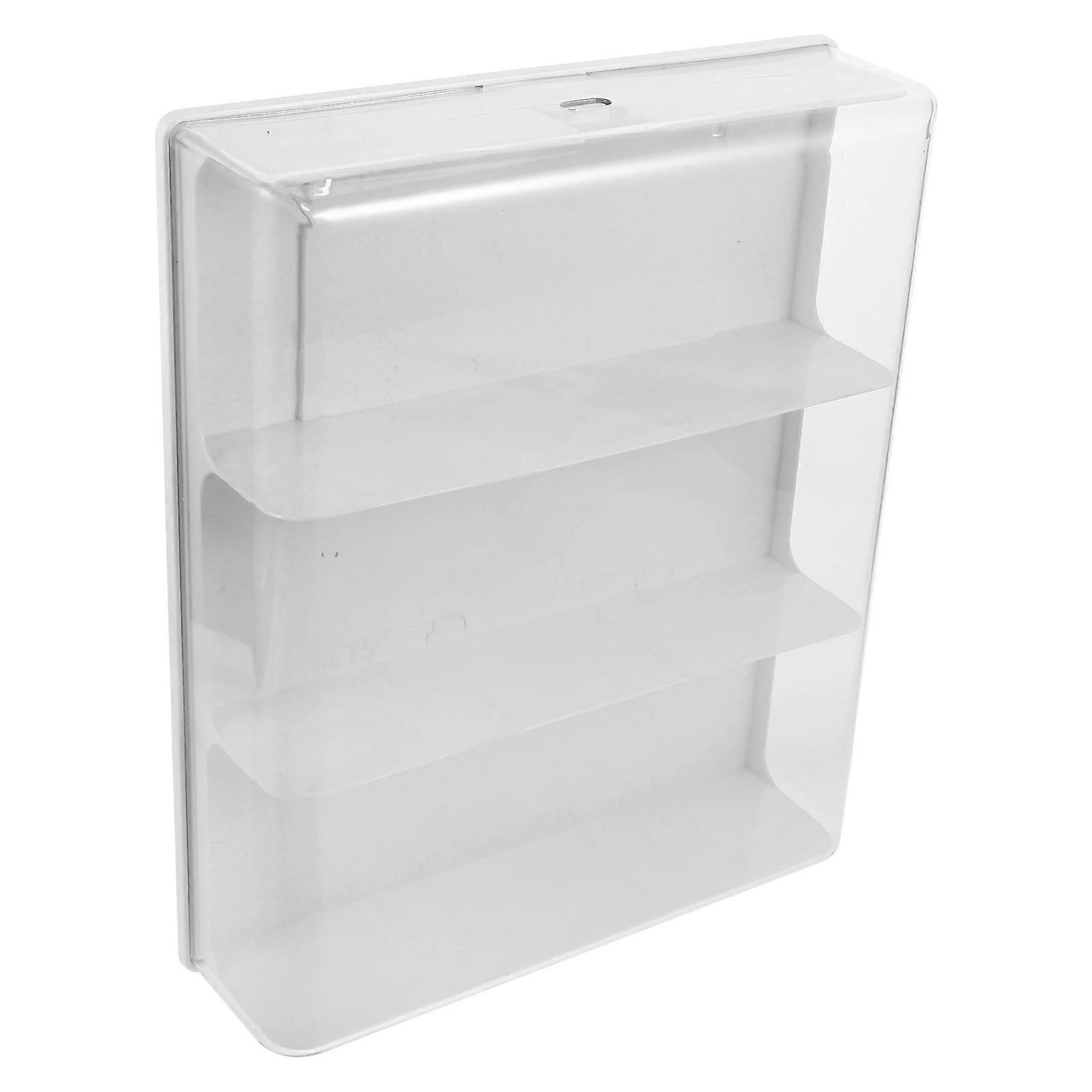Wall Mounted Display Box Clear for Acrylic Storage Organizer