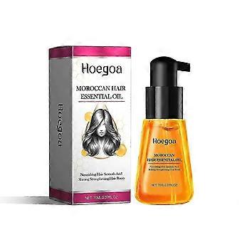 Hoegoa hair care essential oil moisturizes and repairs dry and frizzy hair ends, prevents static electricity, softens hair care, and solidifies hair
