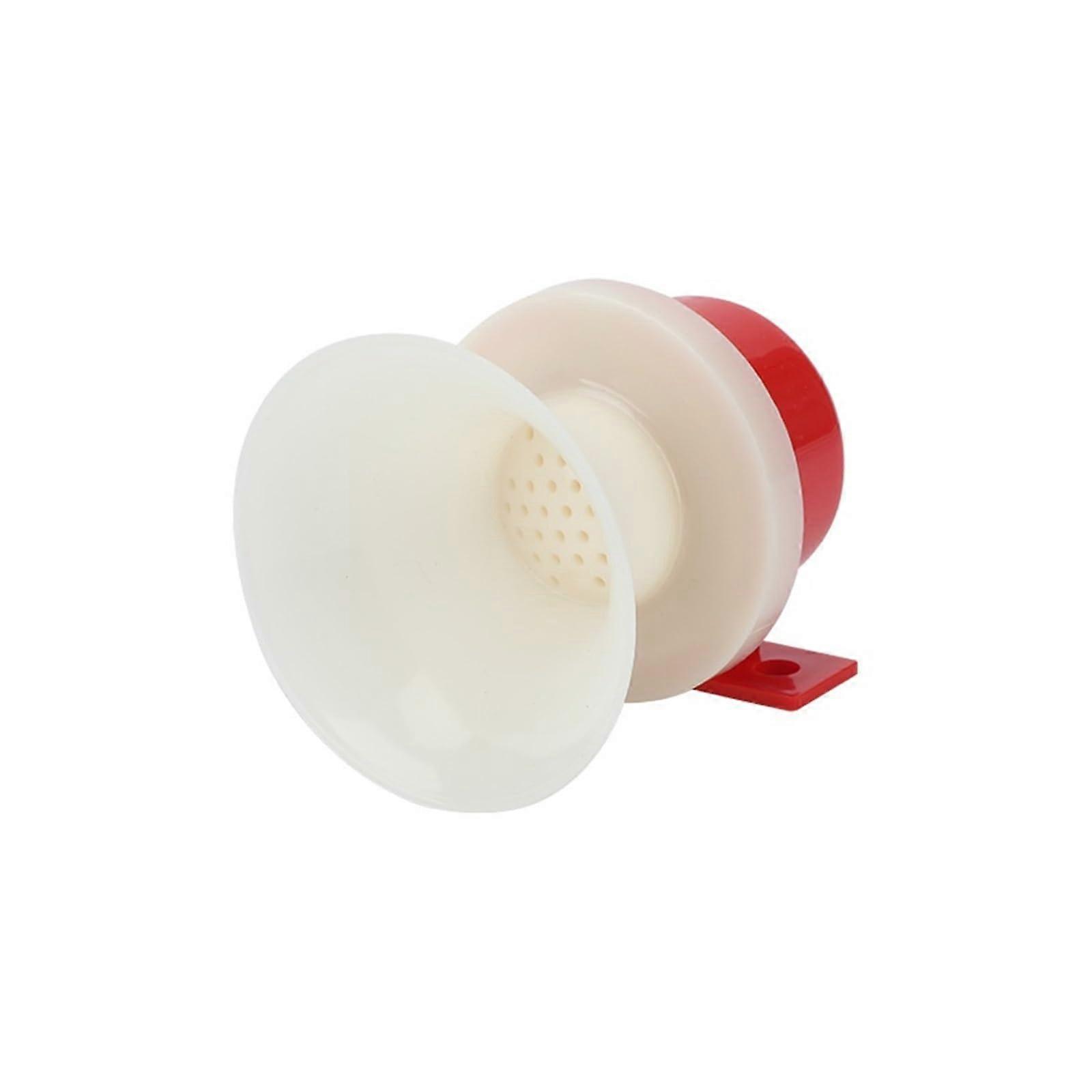 Dual Tone Warning Buzzer Alarm Siren AC220V with Dual Alert Function for Industrial and Vehicle Safety