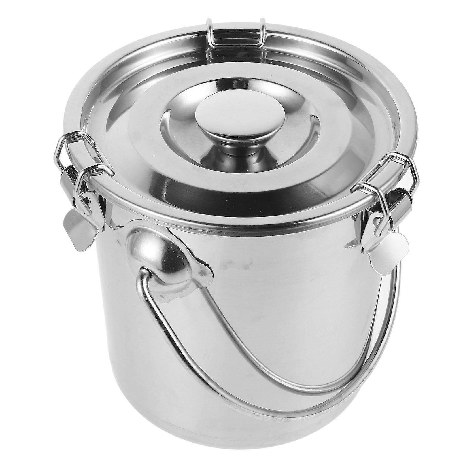 Edelstahl-Eimer mit Deckel für luftdichten Kaffeebehälter