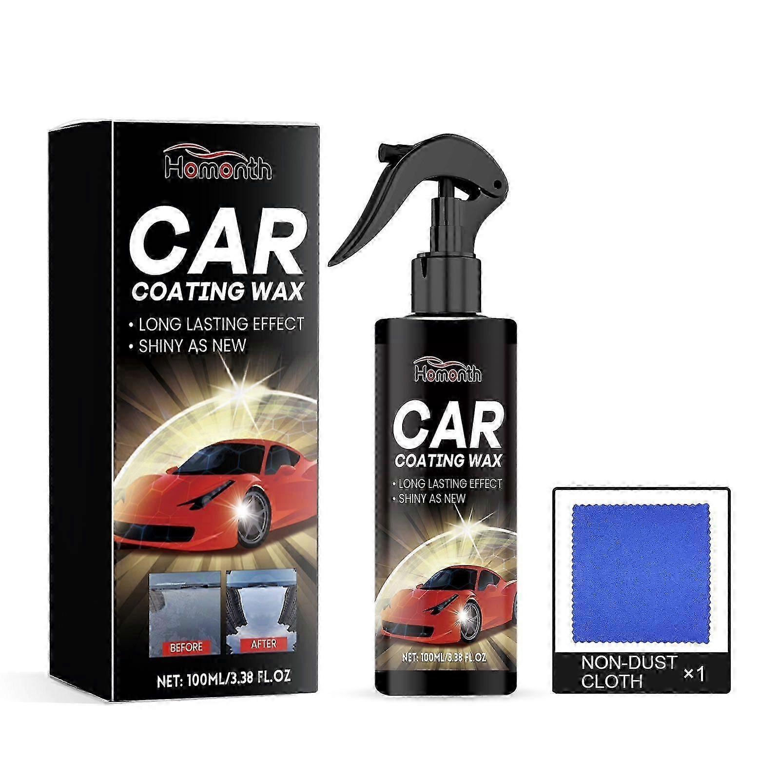 Nano Car Coating - Long-Lasting Shine, Hydrophobic & Easy to Apply