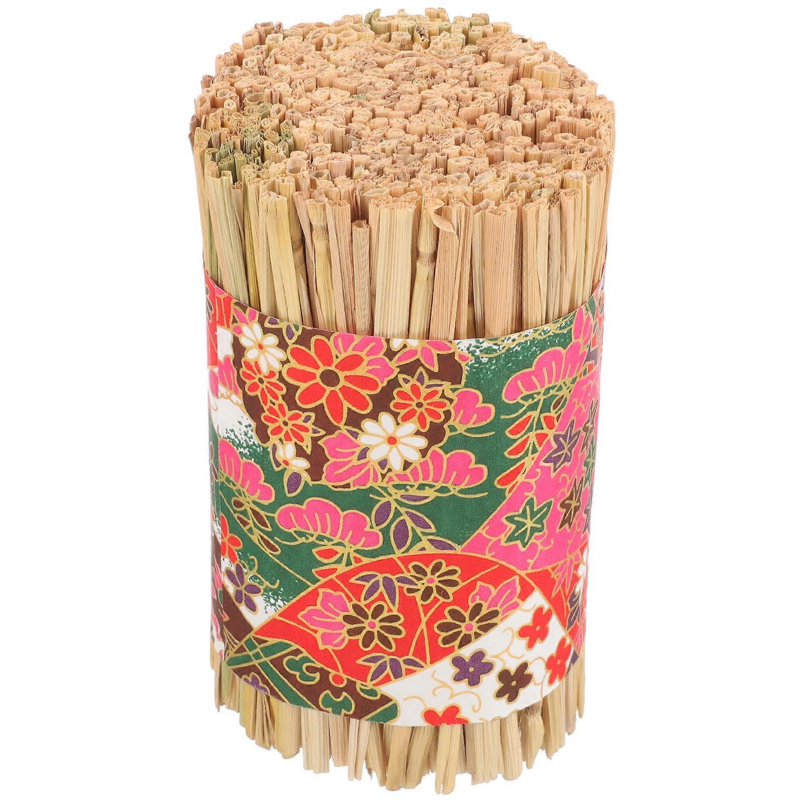 Support pour composition florale décorative, support en paille pour composition florale