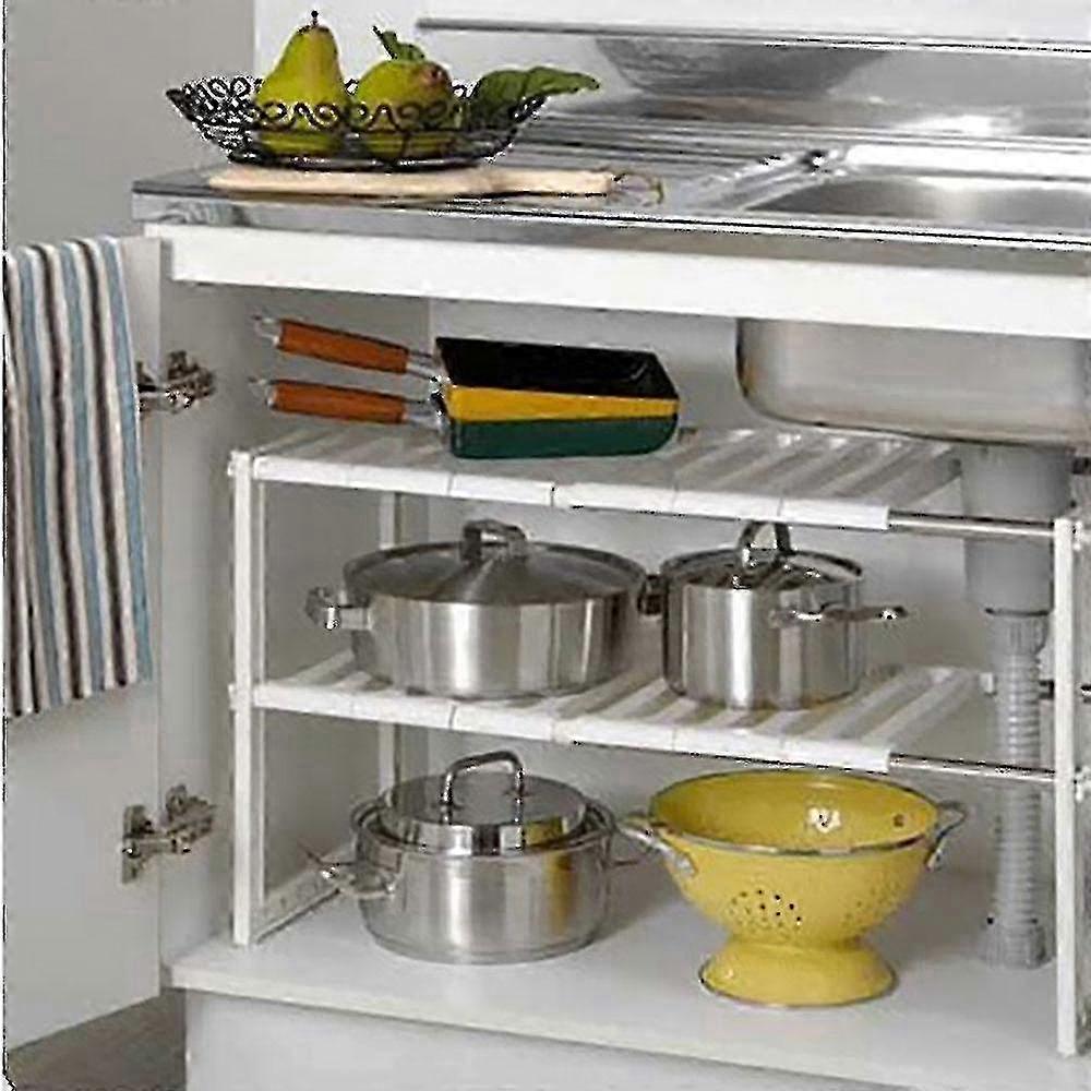 Holder Kitchen Shelf Organiser Floor Type Adjustable Extendable Holders Racks