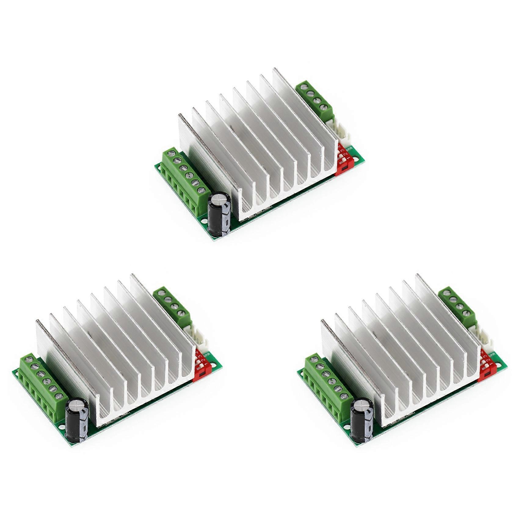 3X TB6600 4.5A Stepper Motor Driver Board Controller Replace TB6560 Engraving Machine Single Axis Controller DC 10-45V