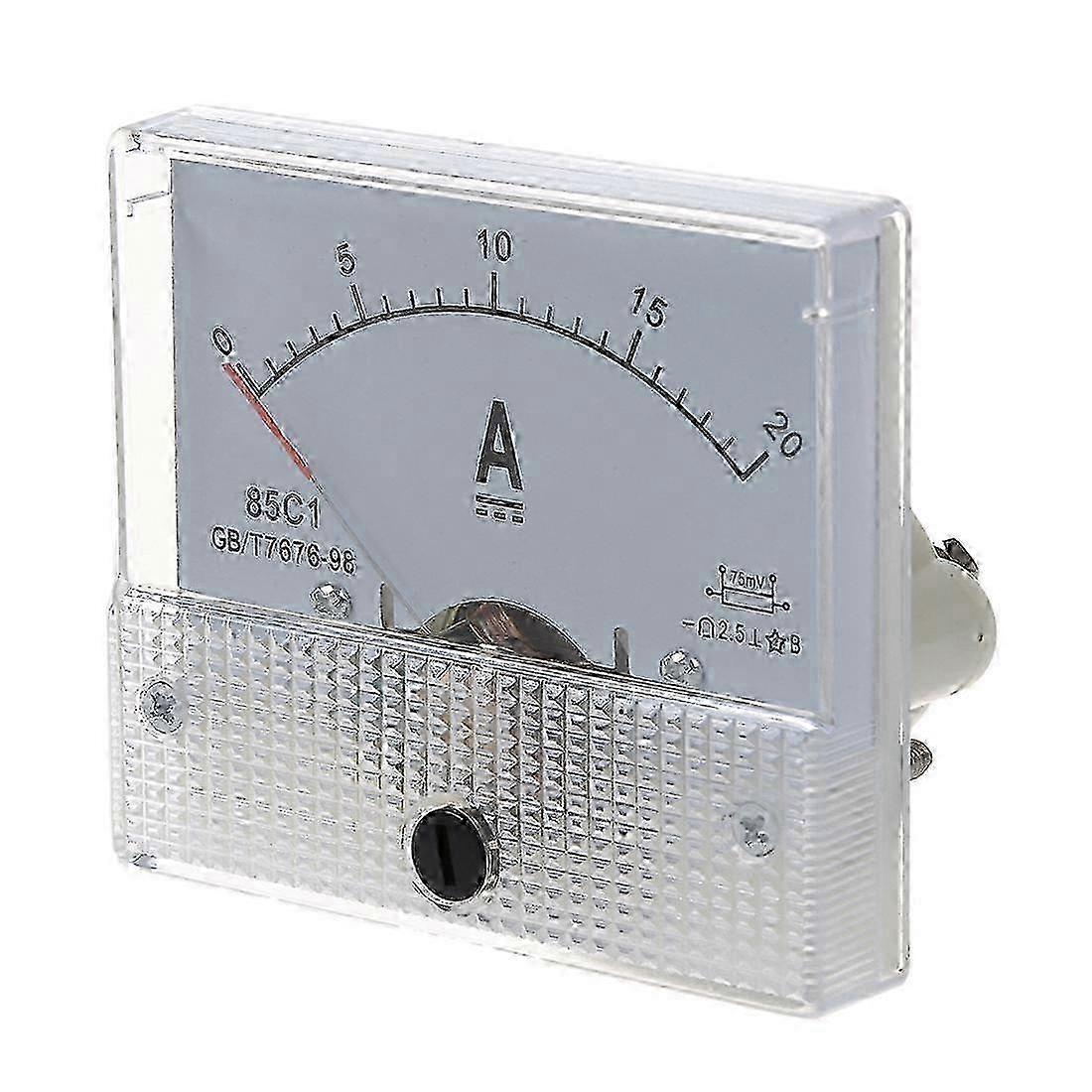 20A Analog Ampere Panel Meter Current Amp Edition 0704