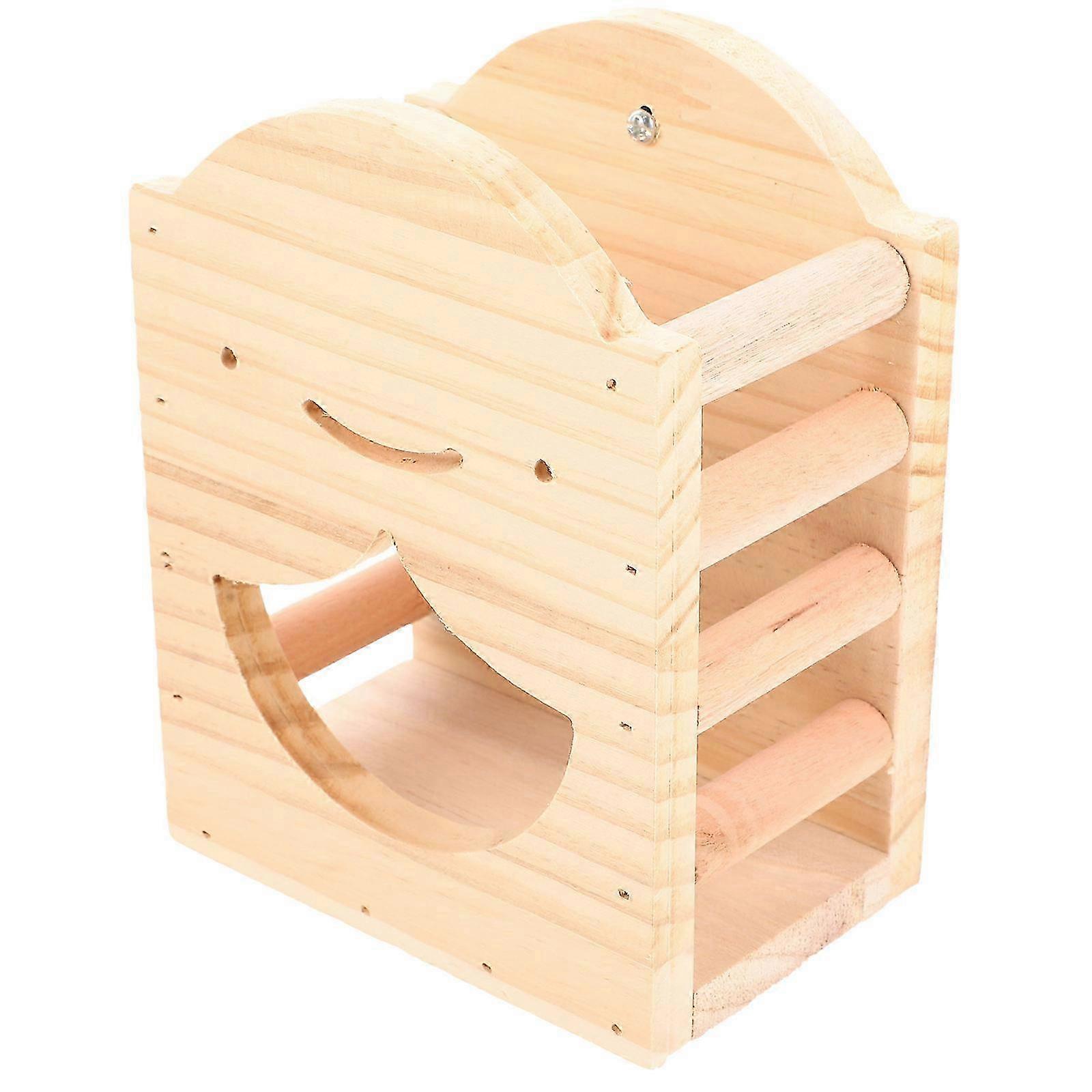 2026 Suitable Wooden Bunny Feeder Rack for Cage 2Pcs Rabbit Grass Container