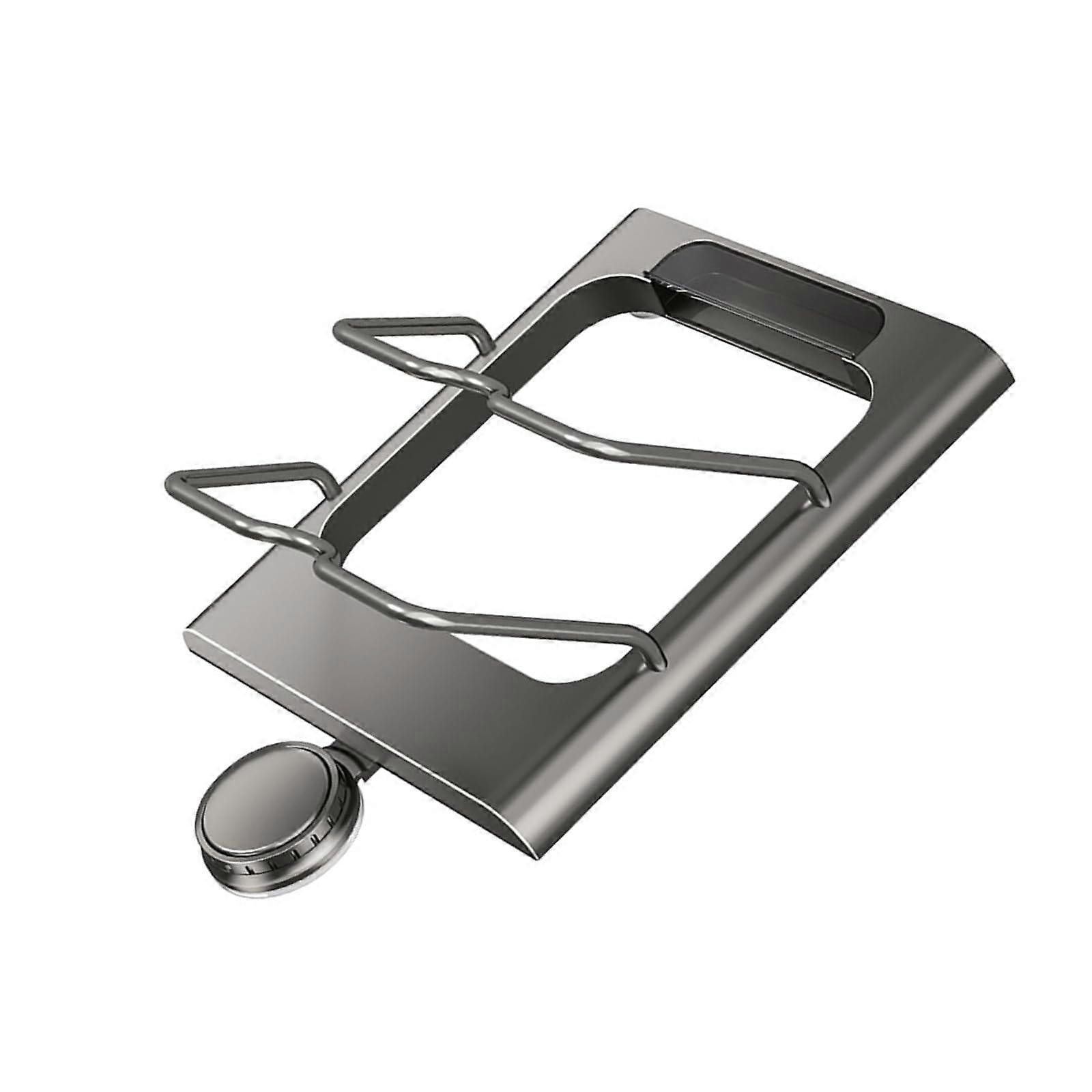 Pot Lid Holder with Strong Suction Cups, Space Saving Kitchen Storage Rack for Wall or Cabinet