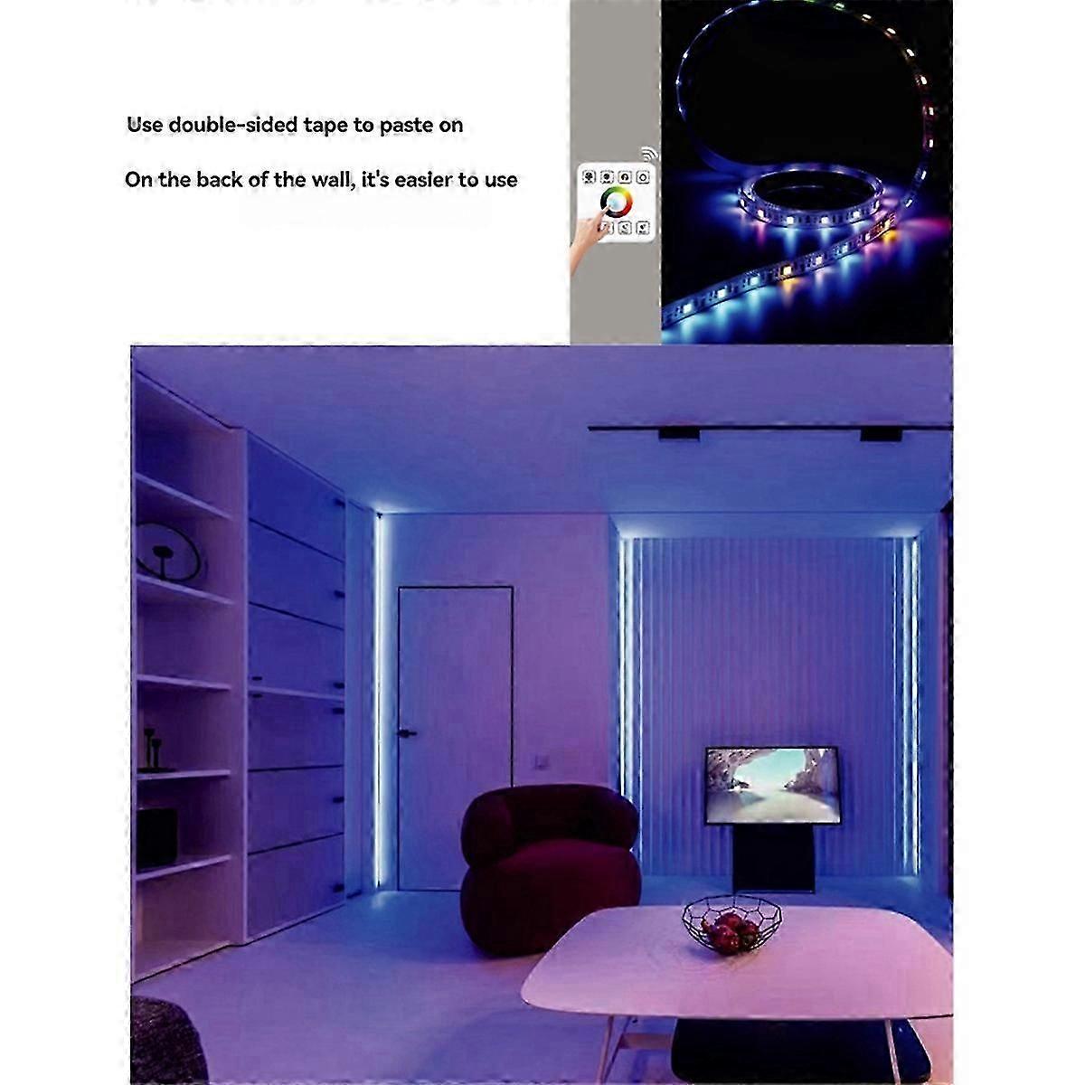 LED Strip Light Controller with 8Key Touch Panel Wireless Controller Reflux Pixel Control