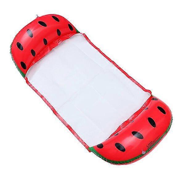 Watermelon Swimming Ring with Comfortable Backrest 140cm Large Size Beach Swimming Float Mat