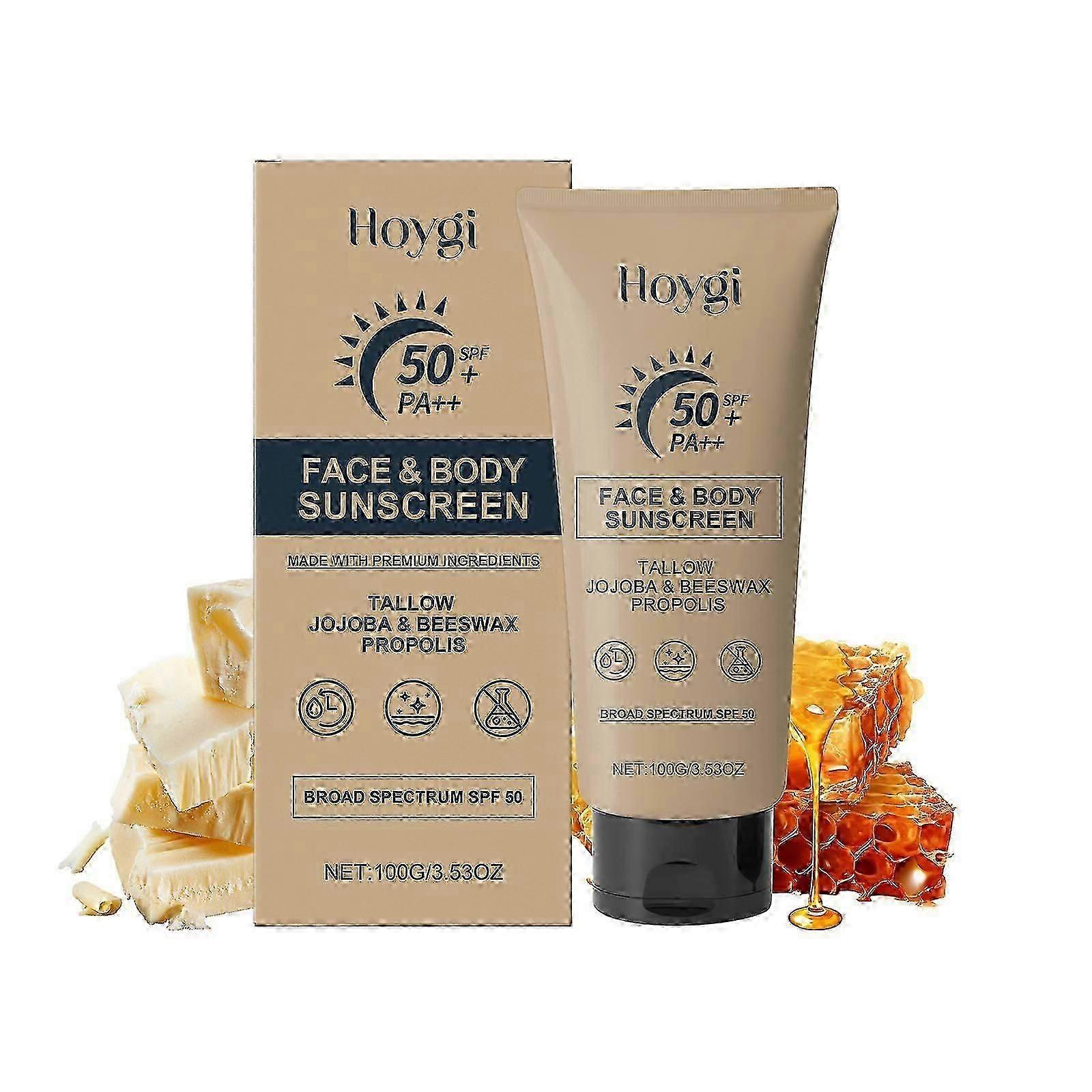 Lightweight Moisturizing Sunscreen with UVA/UVB Protection, Jojoba & Propolis