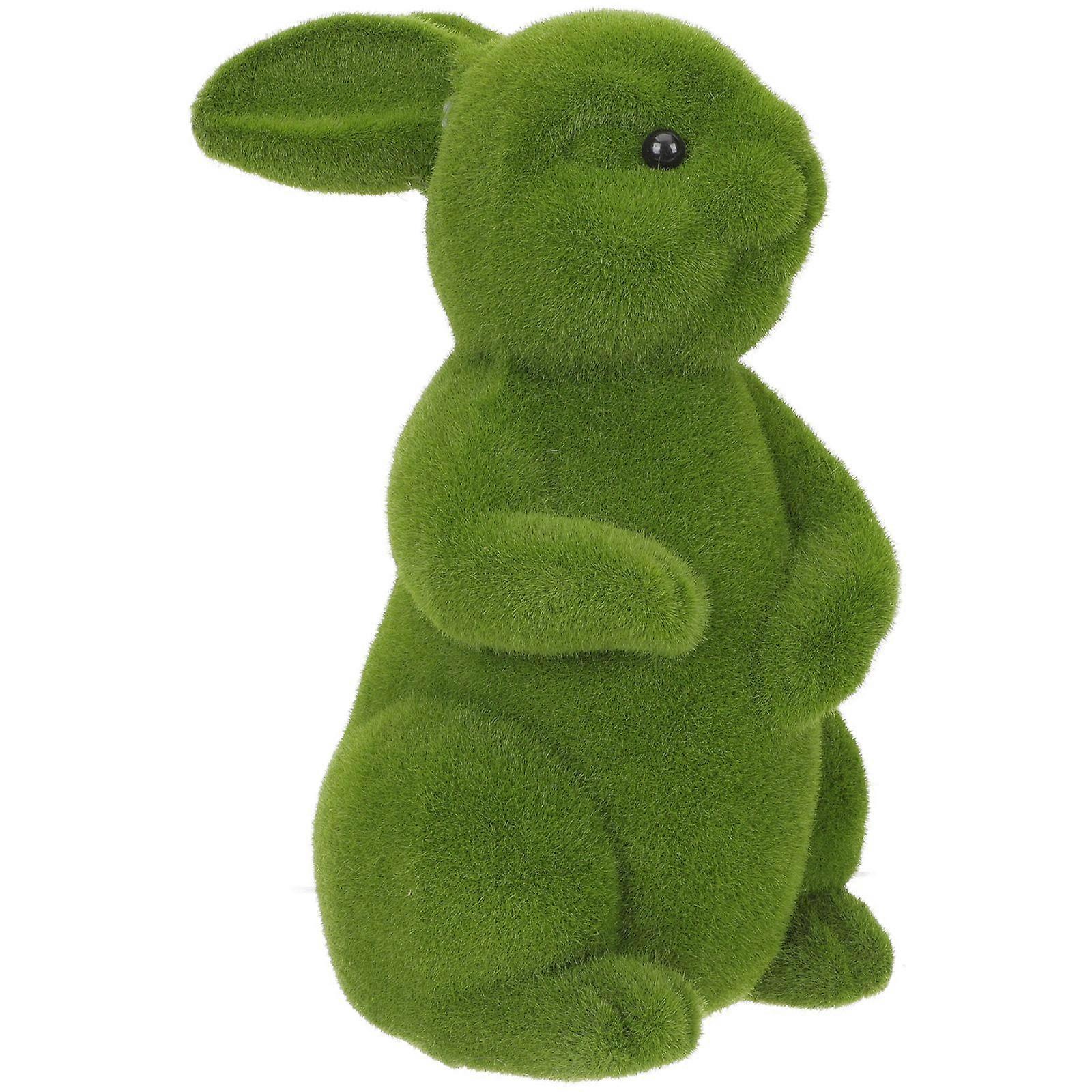 Front Door Garden Rabbit Ornament Easter Party Artificial Bunny Statue Decor Decorative Rabbit