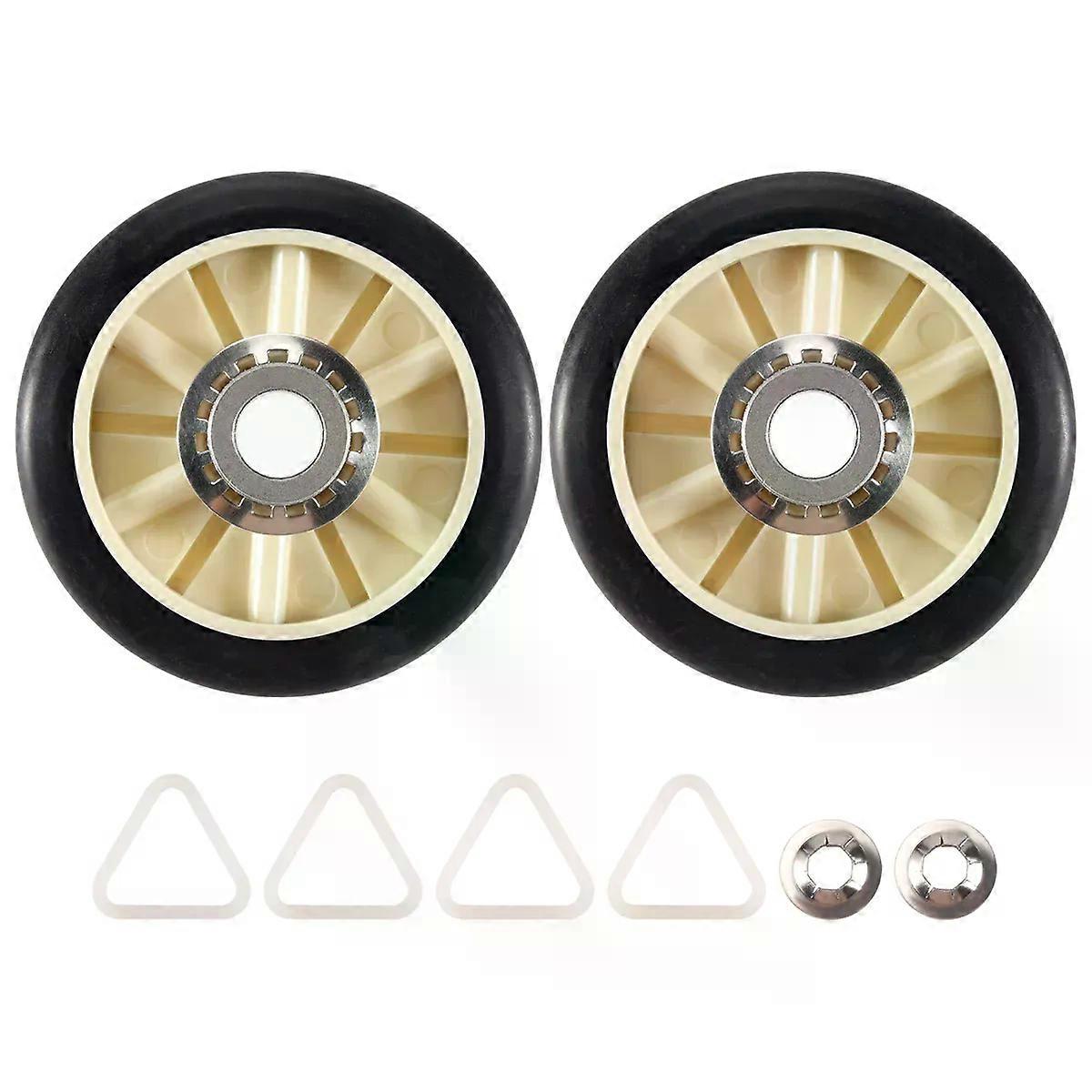 2PCS 349241T Dryer Drum Roller Kit for