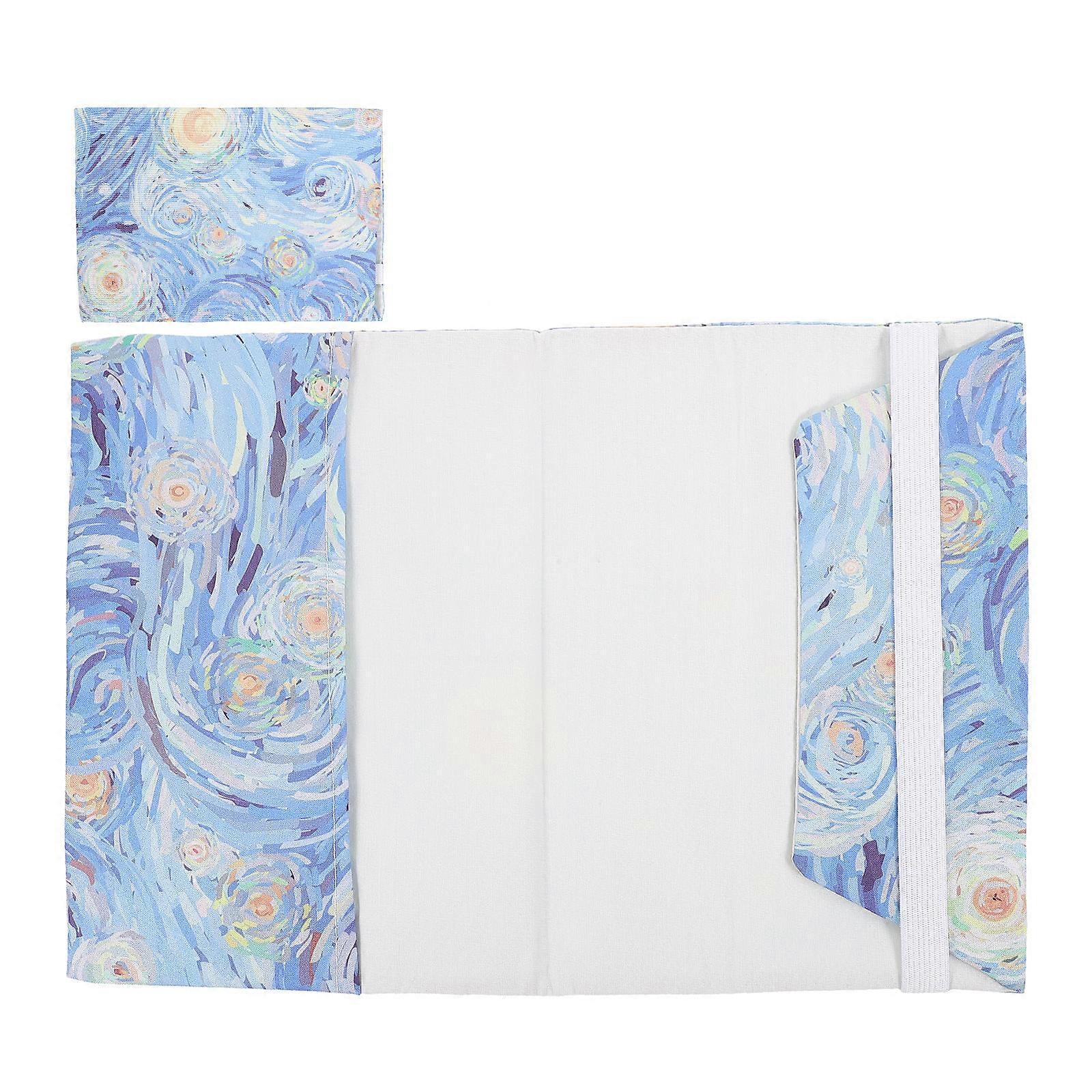 Book Cover Protector Hand-Made Cloth Sleeve for Protection 2Pcs