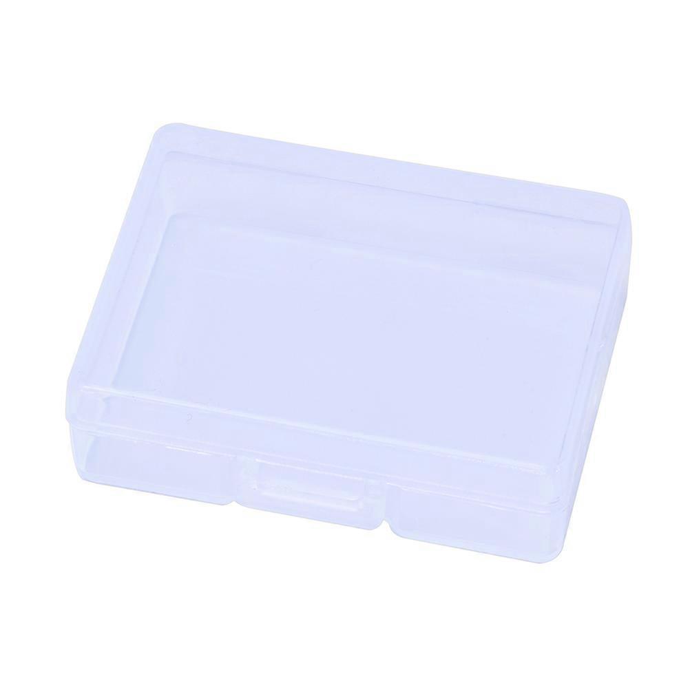 Transparent Plastic Storage Box Small for Collection Organizer 6Pcs Set
