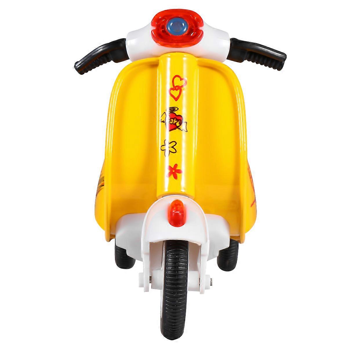 Alloy Motorcycle Model for Kids Play Mini Pull-Back Vehicle Toy