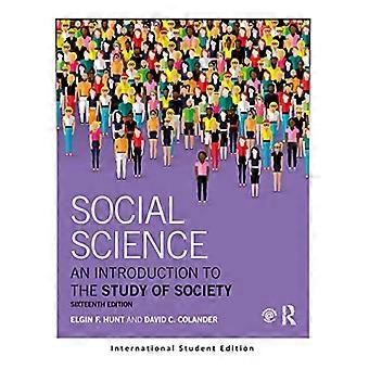 Sciences sociales : Introduction à l'étude de la société, édition internationale pour étudiants