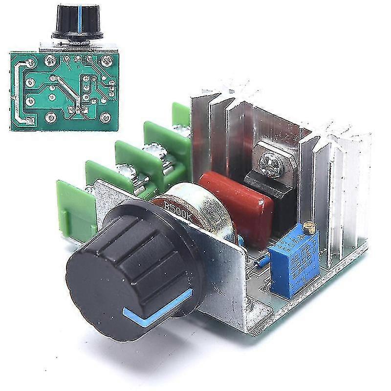 220V 2000W Speed Controller Dimmer Switch Electronic Voltage Regulator