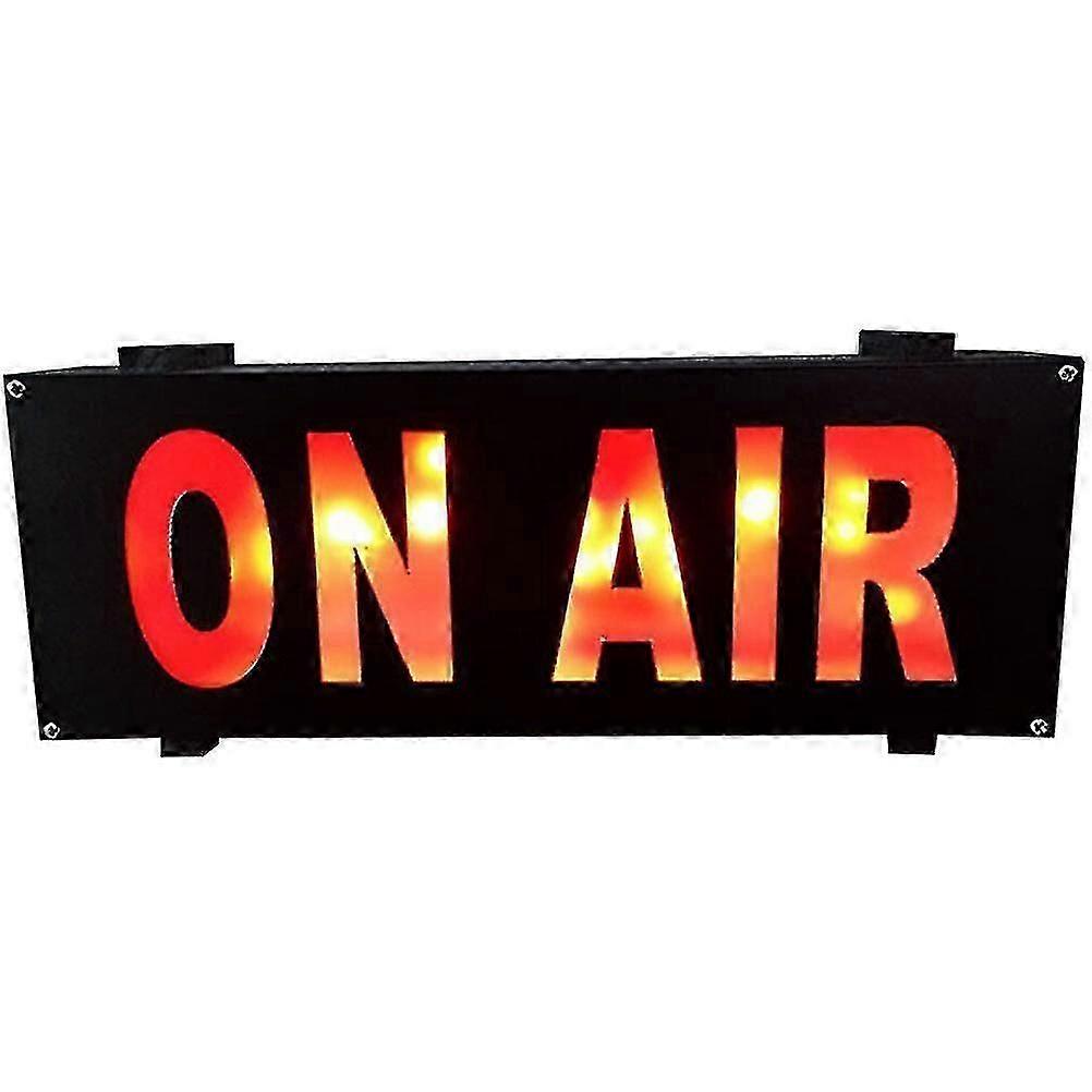 On Air Sign LED Light - Broadcast Warning Sign for Office