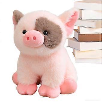 8 Inch Plush Pig Stuffed Animal with Realistic Design and Soft Cuddly Texture for Kids Bedroom Decor