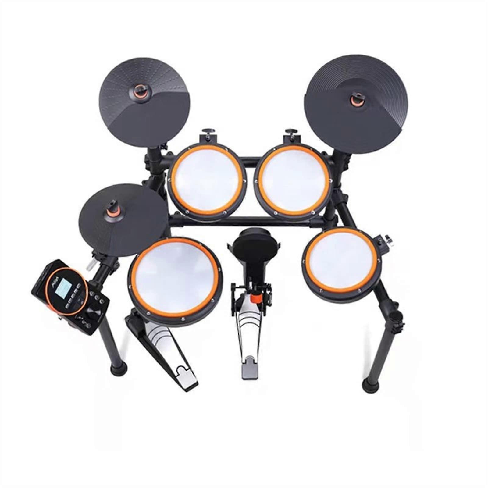 Mesh Electronic Drum Set for Beginners Students with Consistent Color Match Color 02
