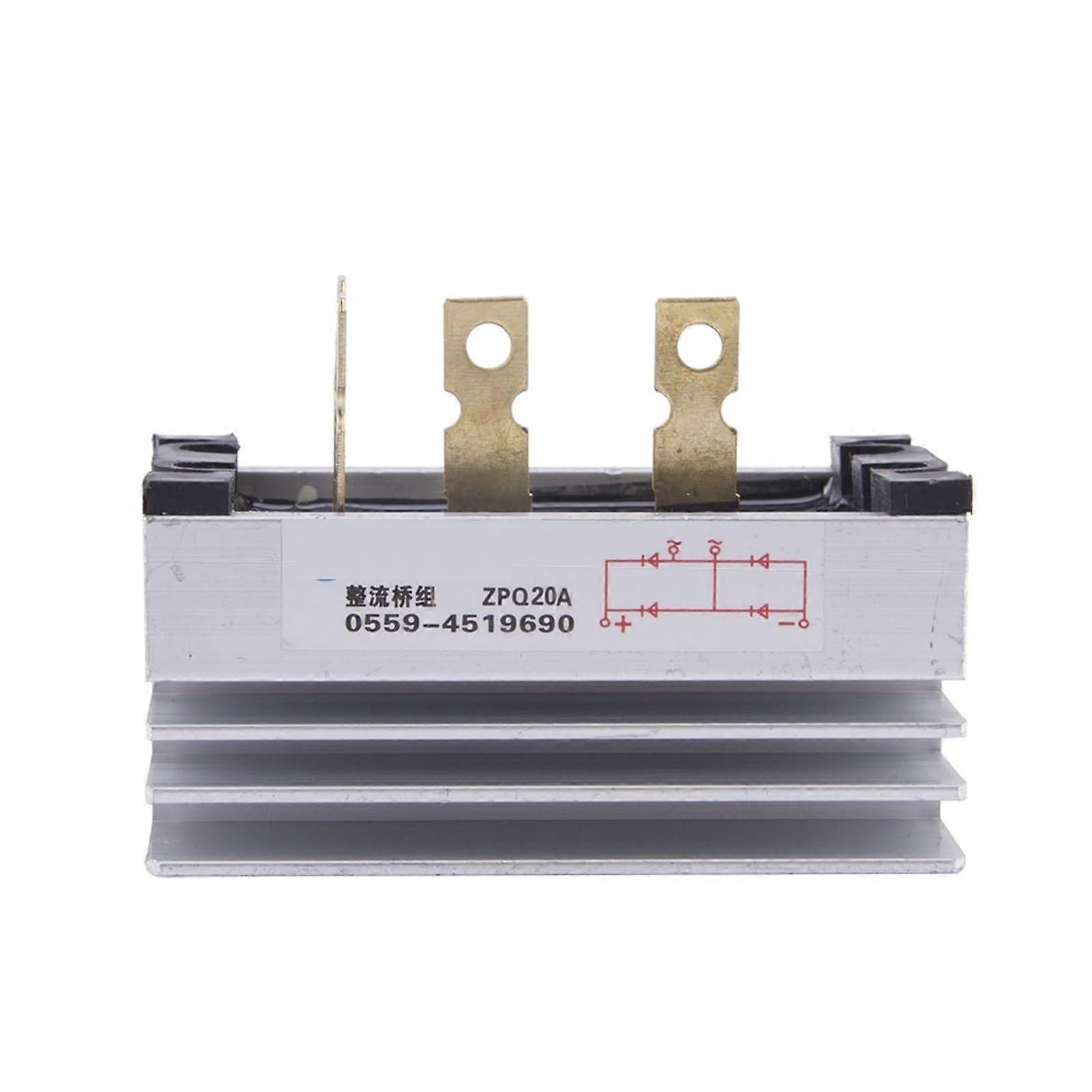 ZPQ20A 20A Single Phase Bridge Rectifier Diode Module for Stable  Voltage Power Conversion