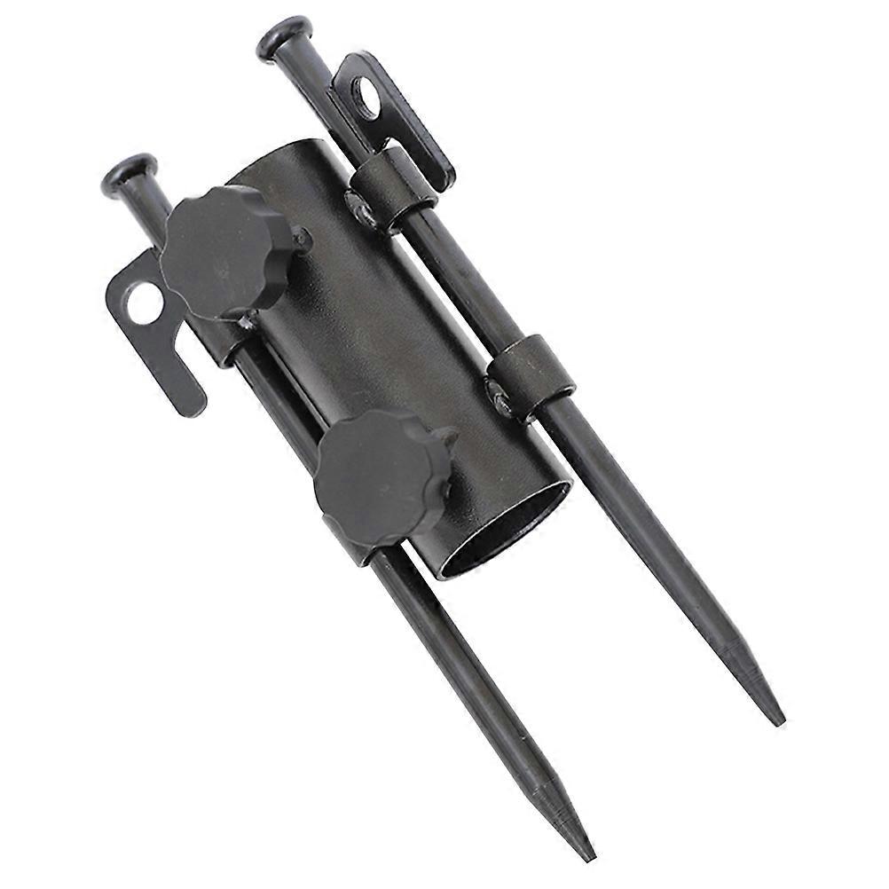 Sturdy Rod Holder Multi-Function Umbrella Base for Portable 2Sets Use