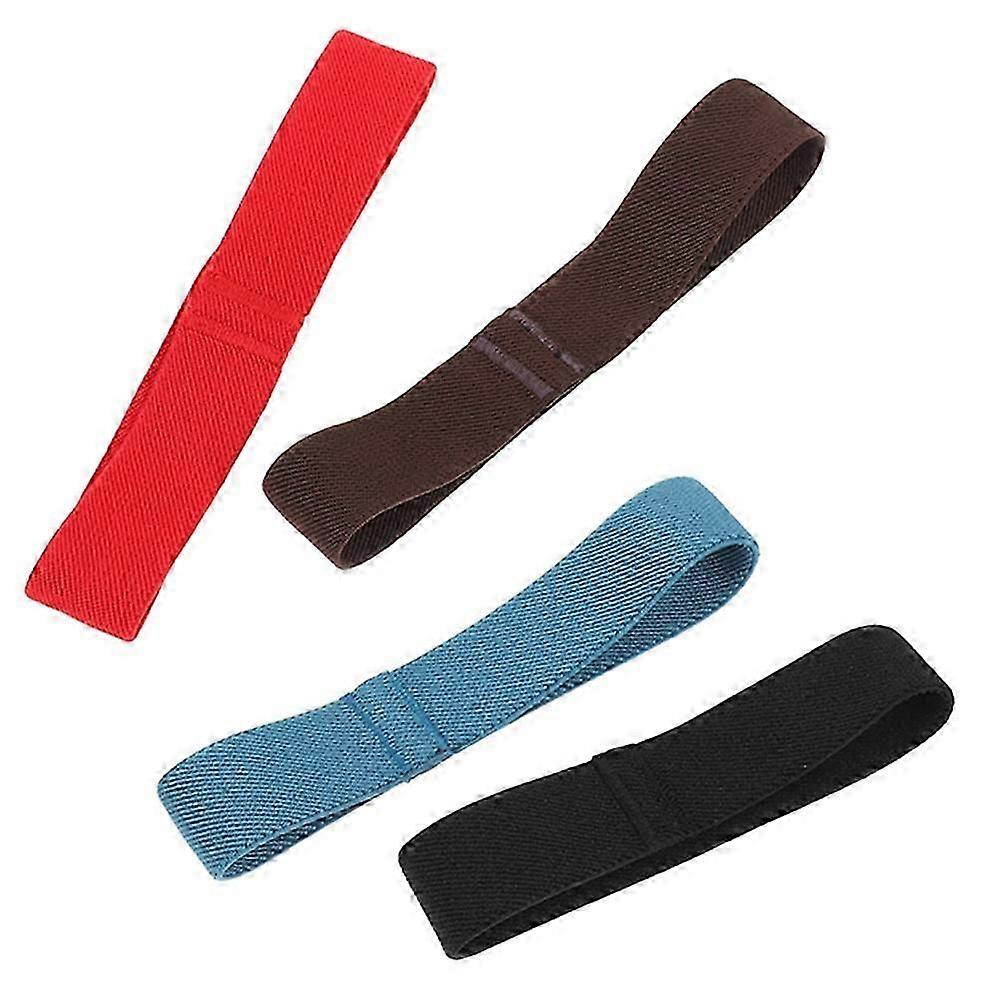 High Elasticity Nylon Bento Box Fixing Straps, 4Pcs