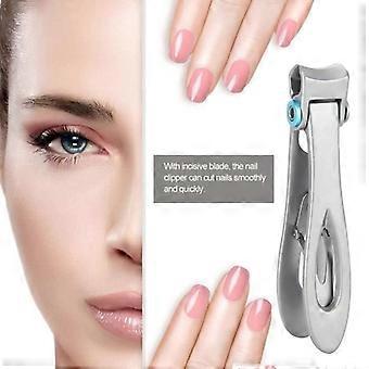Nail Clipper - AIZ - Stainless Steel - Nail Trimmer - Manicure Tool - Pedicure Silver