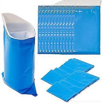 12 Super Gel Absorbent Travel Urin Wee Bag mit Einweg-Müllsäcken, für Sommerfestival, Camping, Stau - Auslaufsicheres tragbares Urinal-Erbrochenes