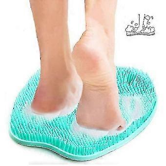 Silicone Foot Brush Scrubber Massager Shower Foot Brush Deep Exfoliating Spa