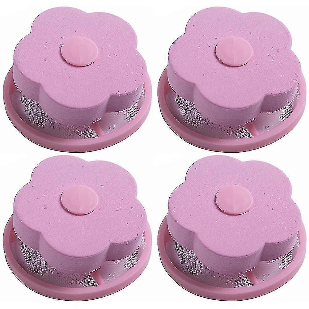 4pack Floating Filter Bag Reusable Washing Machine Lint Catcher