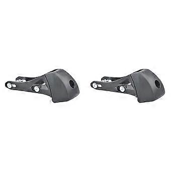 2X Universal Adult Inline Skates Shoes PU Brake Bracket Block for 243mm 231mm 219mm Rockered Plane Skating Frame