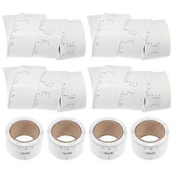 Leveling Eyebrow Shaper Cosmetic Tool for Eyebrow Measurement 250Pcs