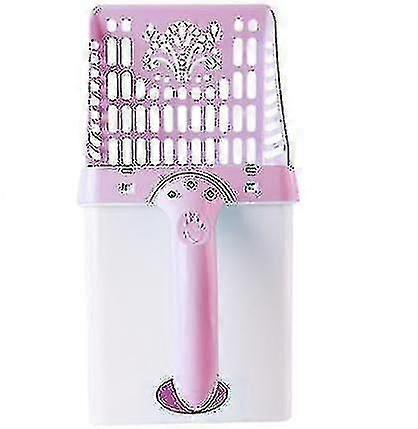 Hmwy-integrated Plastic Cat Litter Spoon Cleaning Kit