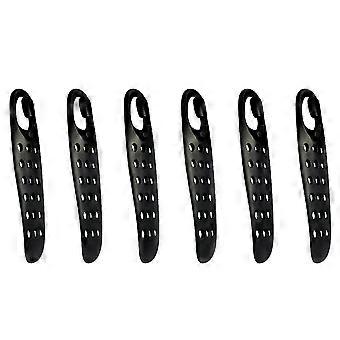 Bike Tire Lever Practical Tire Removal Tools for 6Pcs Black Plastic Tools