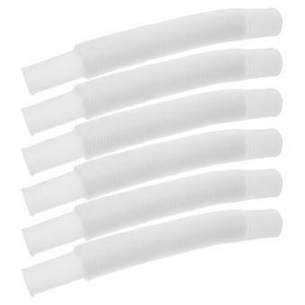 6pcs Flexible Shampoo Bowl Basin Drain Hose Pipe 70cm For Bedridden Patients Elderly Children Pregnant Women Corrugated Drain Pipe Quick Drainage