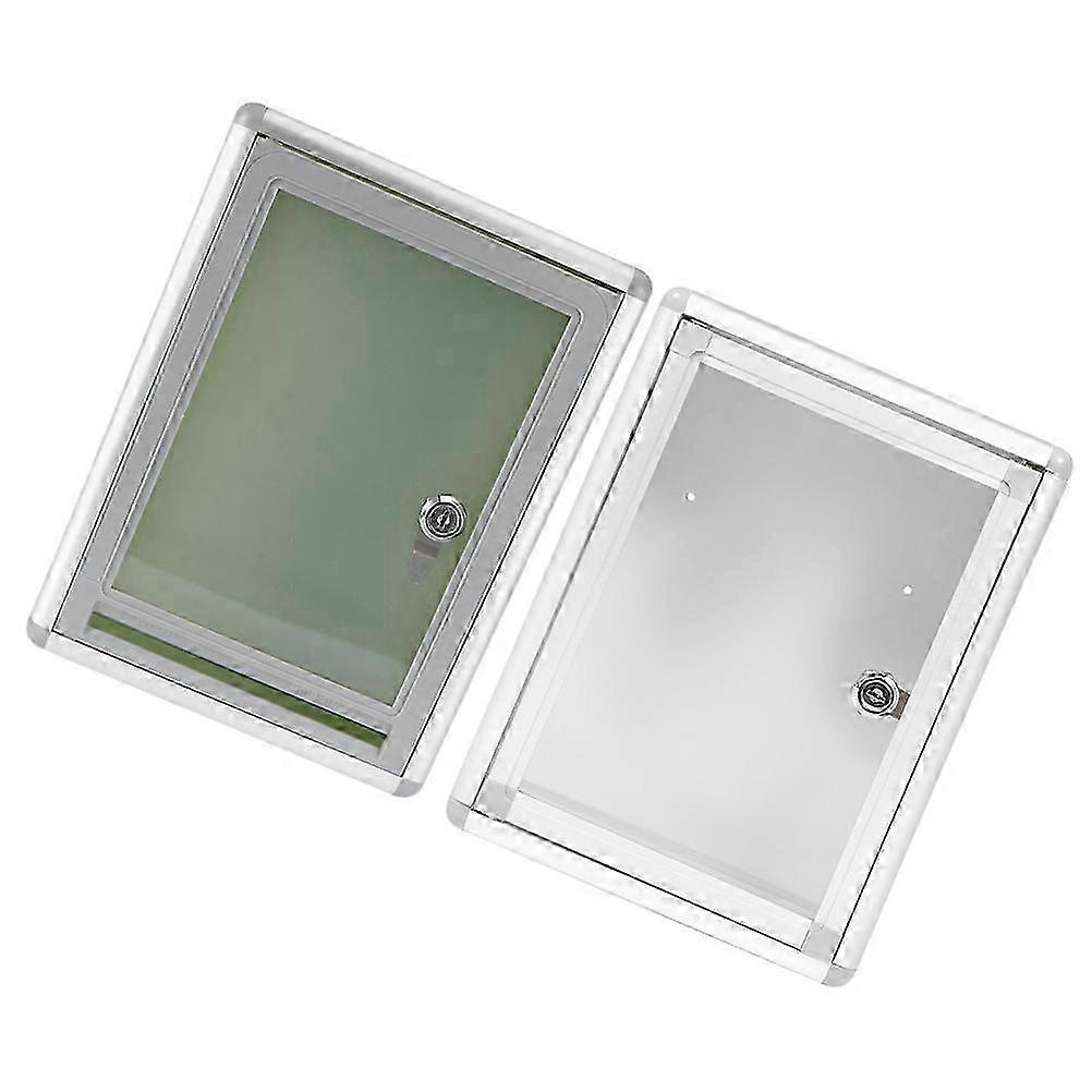 Letter Storage Box Wall Mount Mailbox with Lock compatible with Storage Use 2Pcs Assorted Color